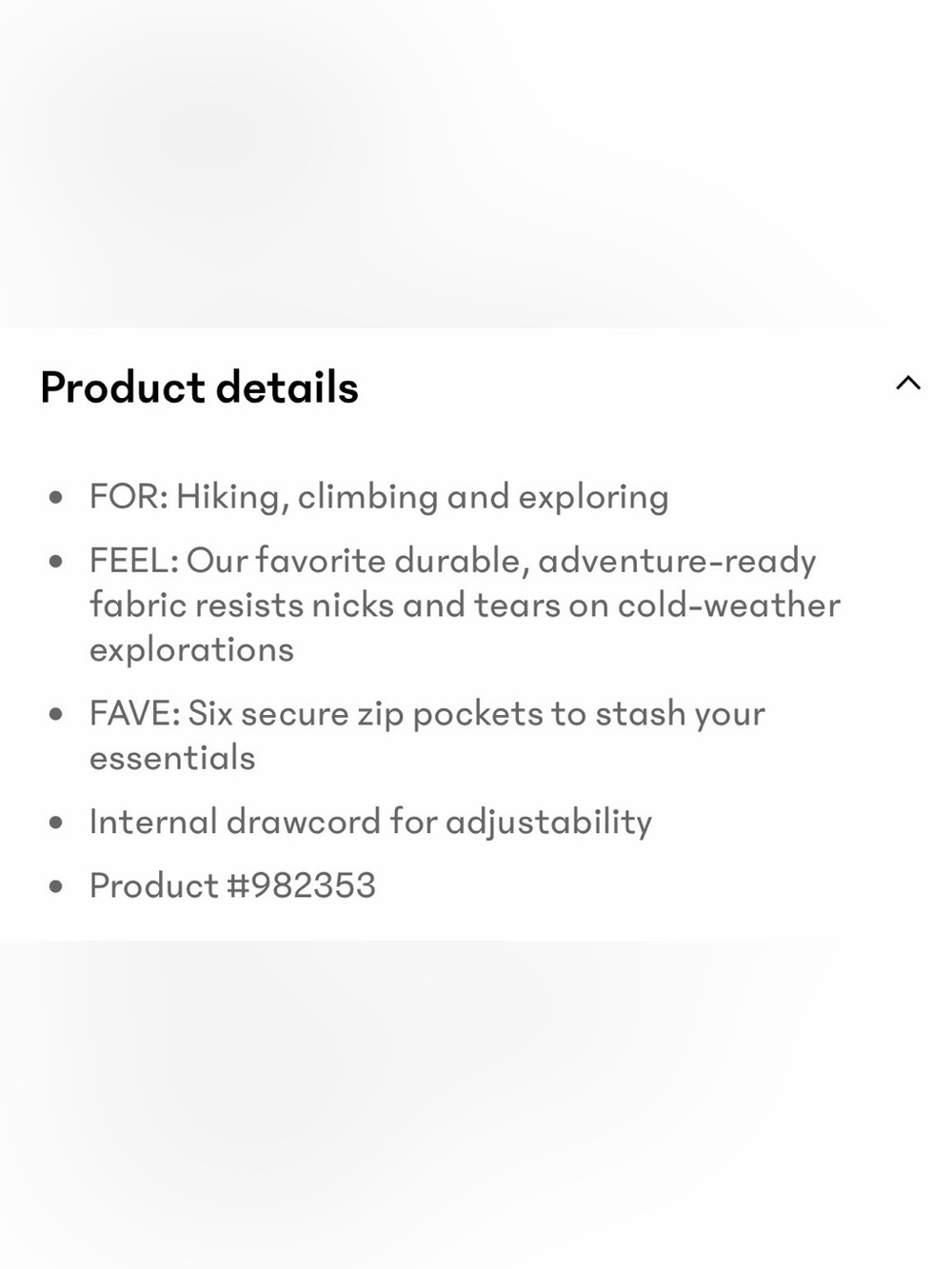 Headlands Highland Hybrid Cargo Pant - Picture 4 of 6